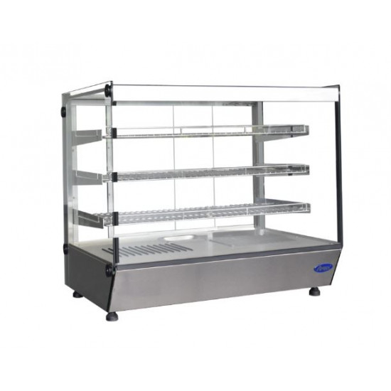 Vitrina Caliente de Mostrador con Cristal Recto 5.3 Cu. Ft. (Atosa)