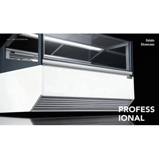 Congelador Exhibidor de Gelato desde 12 hasta 24 bandejas (Clabo)