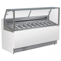 Congelador Exhibidor de Gelato 9 bandejas (Clabo)