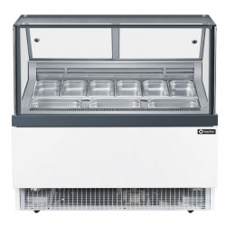 Congelador Exhibidor de Gelato 10 bandejas (Clabo)