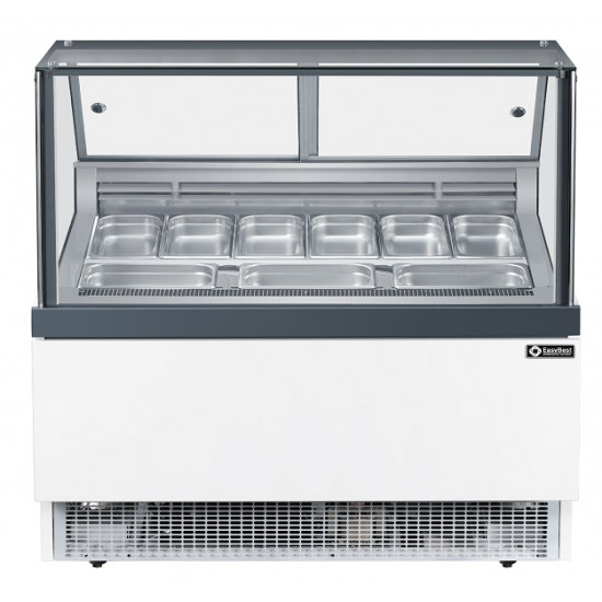 Congelador Exhibidor de Gelato 10 bandejas (Clabo)