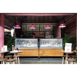 Congelador Exhibidor de Gelato desde 12 hasta 24 bandejas (Clabo)