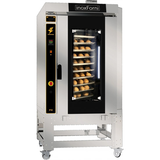 Horno Rotativo de 10 bandejas Gas (InoxForni)