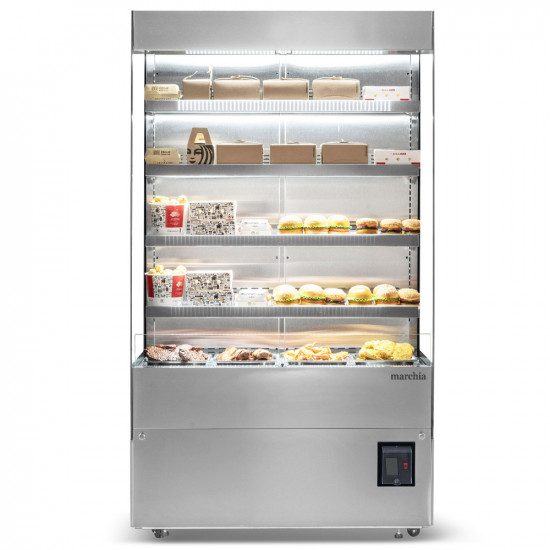 Vitrina Caliente Abierta  de 46" (117cm) Tipo Grab-n-Go (Marchia)