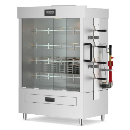 Asador rostizador de pollos a gas (15-20)