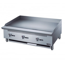 Plancha lisa a gas 36" (Dukers)