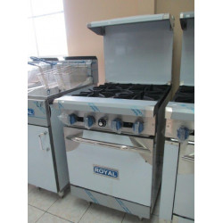 Cocina de 24" (4 Quemadores) (Royal)