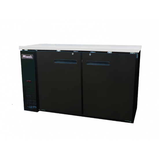 Contra barra gabinete, Refrigeradora 60" (Migali)