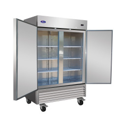 Refrigerador (2 puertas) de Acero Inoxidable 49 pies cubicos (Valpro)