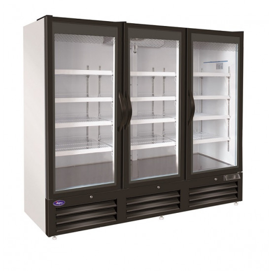 Congelador 3 puertas de cristal 72" (Valpro)