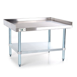 Base / mesa de equipos en acero 24" (61 cm)