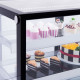 Vitrina de panadería refrigerada de vidrio recto 72" (Marchia)