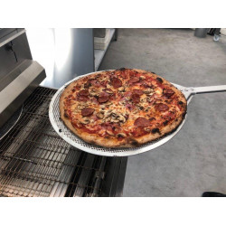 Horno de cadena para Pizza a gas (Para pizzas hasta 15.5"/40 cm) (Prismafood)